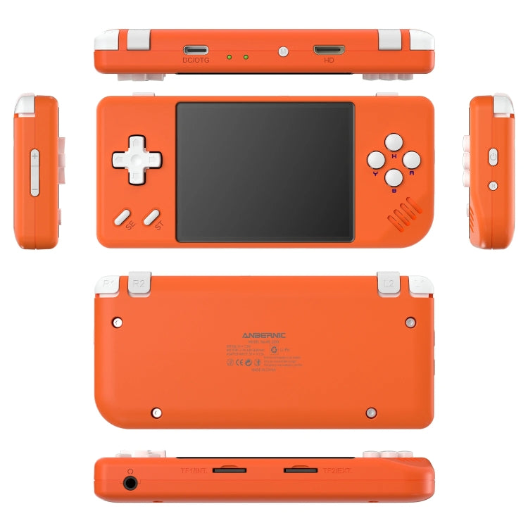 ANBERNIC RG28XX Retro Handheld Game Console 2.83-Inch IPS Screen Linux OS, 64GB, 64GB+128GB