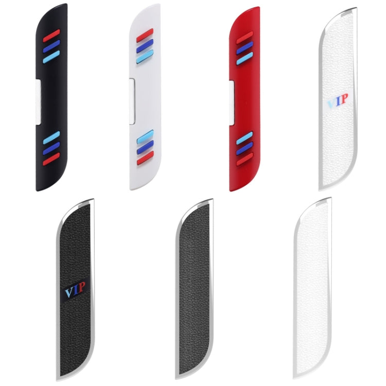 Car Door Anti-collision Strip Anti-scratch Decorative Sticker, Q3 Black, Q3 White, Q3 Red, White Q1, Black Q1, Q2 Black, Q2 White