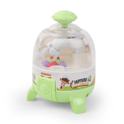 Mini Rocket Catching Ball Machine Grabbing Doll Vending Machine Children Toy Gifts