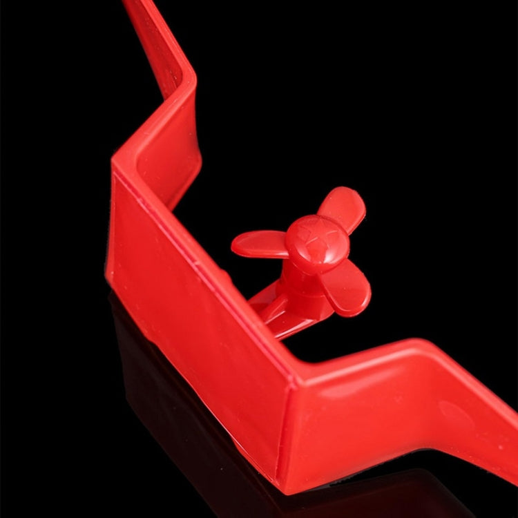 Car Mini Rear Wing Without Punching Decorative Stickers, Black Without Wind Blades, White Without Wind Leaves, Red Without Wind Leaves, Black With Wind Leaves, White With Wind Leaves, Red With Wind Leaves