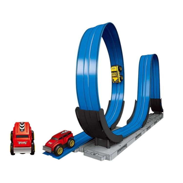 Children Anti-gravity Track Car Assembly Toys DIY Inertia Rebound Magnetic Levitation Racing Car, 85cm, 230cm, 440cm