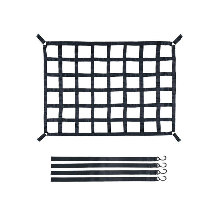 Truck Bed Cargo Net Pickup Bed Netting Strap, 127x106cm, 167x127cm, 208x127cm