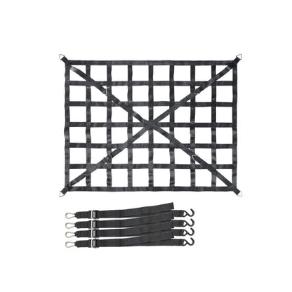 Truck Bed Cargo Net Pickup Bed Netting Strap, 127x106cm, 167x127cm, 208x127cm