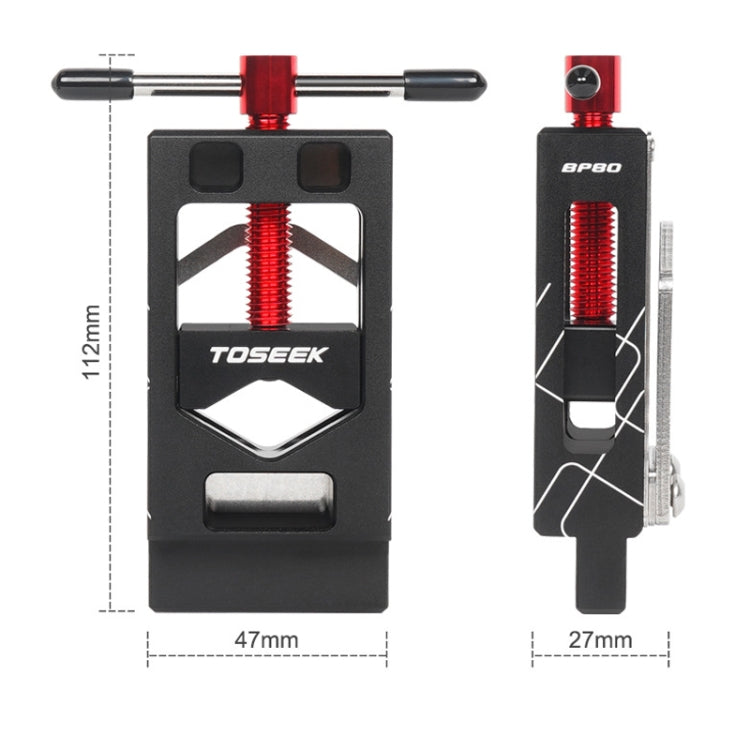 TOSEEK Mountain Bike Front Fork Pipe Cutter Seat Post Cutting Saw Handle