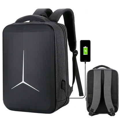 Large-Capacity Waterproof Business Commuter Laptop Backpack with USB Port, 15 inch