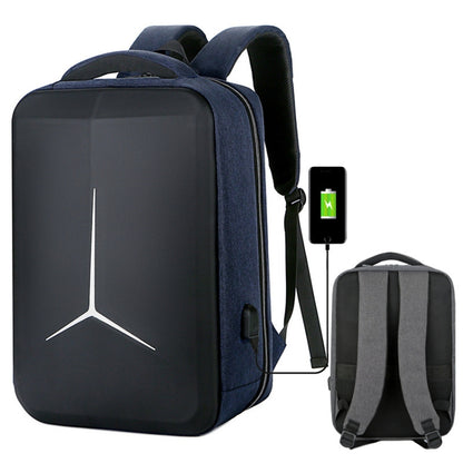 Large-Capacity Waterproof Business Commuter Laptop Backpack with USB Port, 15 inch
