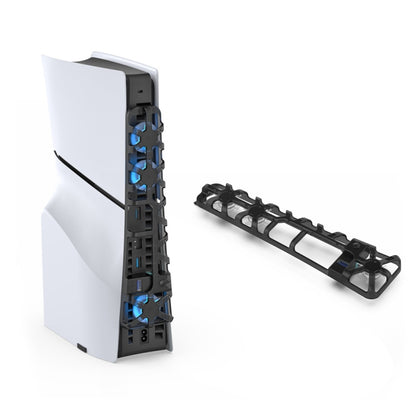 For PS5 Slim DOBE TP5-3538 Host Rear Blu-ray Fan Thermal Cooling Fan, DOBE TP5-3538 (Black), DOBE TP5-3538 (White)