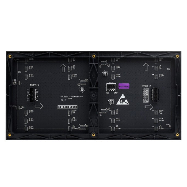 Waveshare RGB Full-color LED Matrix Panel, 5mm Pitch, 64x32 Pixels, Adjustable Brightness, 25848