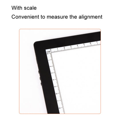 A3-D28B LED Smart Charging Copy Desk Line Drawing Hand Drawing Transparency Copy Platform, With 1m Type-C Line, With 1m Type-C Line+Removable Clip