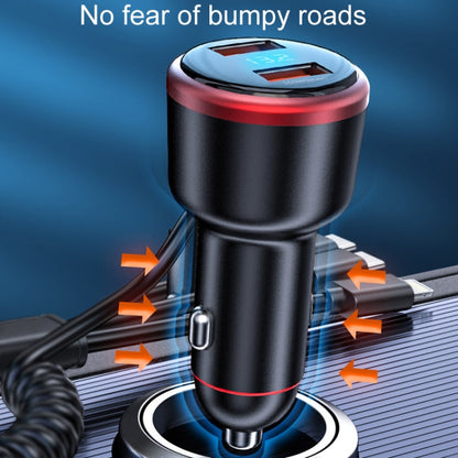 Vehicle Mini Fast Charging Charger Car One To Three Cigarette Lighter, Regular Version, Standard Version, Upgrade Version, Premium Version, Flagship Version, Extreme Version