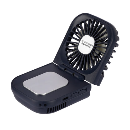 USB Charging Folding Outdoor Handheld Mini Cold Compress Fan Desktop Cooling Fan