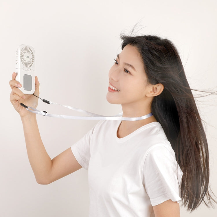 USB Charging Folding Outdoor Handheld Mini Cold Compress Fan Desktop Cooling Fan