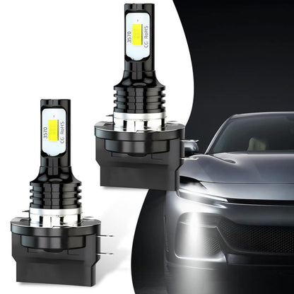 2pcs H11B 3570 2LED 80W Car Headlight Bulbs High Bright Fog Lights, H11B (White), H11B (Yellow), H11B (Ice Blue)