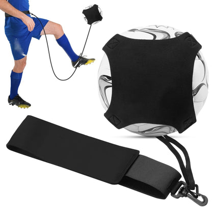 Soccer Kick Trainer Solo Football Training Aid with Adjustable Belt Training Juggle Band