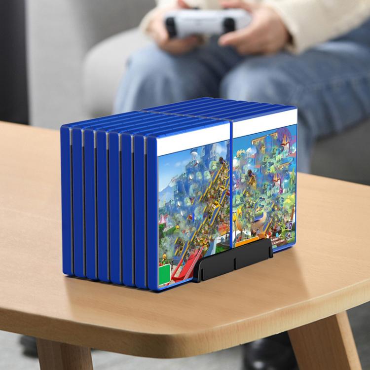 Game Disk Storage Stand Desktop Large Capacity CD Case, 16 sheets