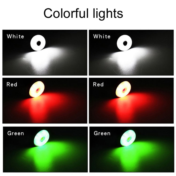 2pcs 23mm Motorcycle Eagle Eye Light Reverse Rearview Mirror Spotlight