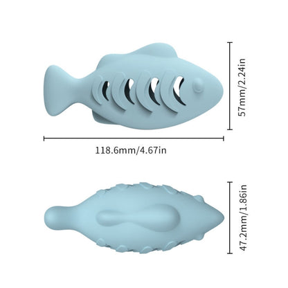 Fish Shape Silicone Cat Toy