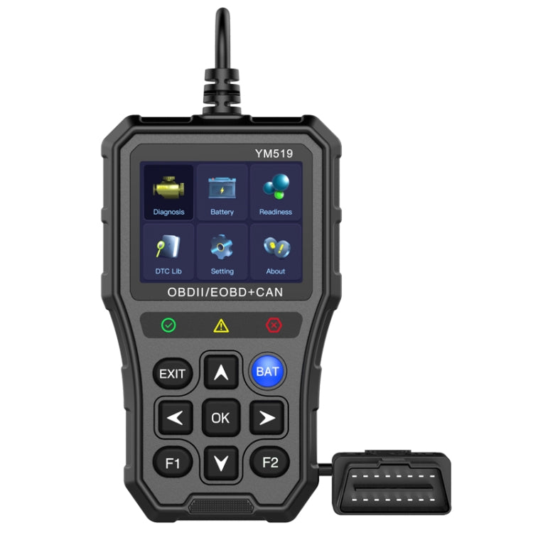 OBD Car Engine Battery Clear Fault Code Detector, YM519