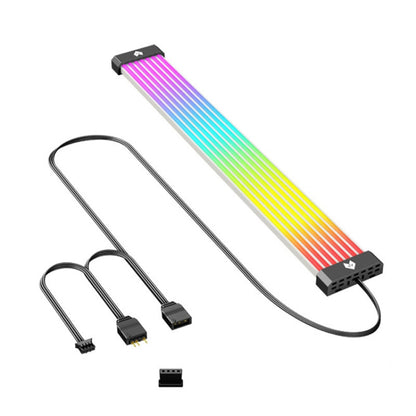 AOSOR AL300 Computer Glow Line ARGB Neon Cable Motherboard Chassis Light Strip Light Board Decoration, AL300