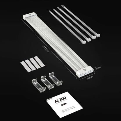 AOSOR AL300 Computer Glow Line ARGB Neon Cable Motherboard Chassis Light Strip Light Board Decoration, AL300