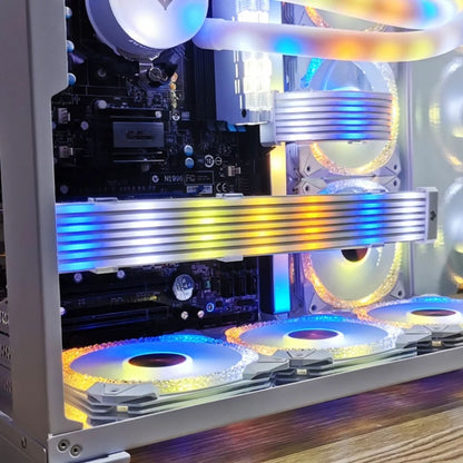 AOSOR AL300 Computer Glow Line ARGB Neon Cable Motherboard Chassis Light Strip Light Board Decoration, AL300