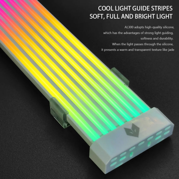 AOSOR AL300 Computer Glow Line ARGB Neon Cable Motherboard Chassis Light Strip Light Board Decoration, AL300