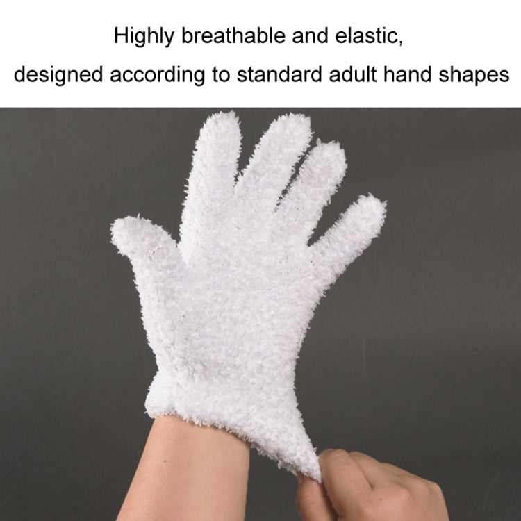 Thickened Hanging Porcelain Pulp Tray Walnut Coral Velvet Gloves, White Regular, White Thickened, Gray Regular, Gray Thickened