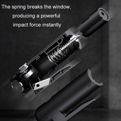 Car Safety Hammer Car Escape Device Temporary Parking Number Plate