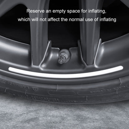 For 2024 Tesla Model 3 Half Hemming Luminous Hubcaps