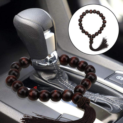 Car Gear Prayer For Blessing And Safety Buddha Beads Car Decorative Ornaments