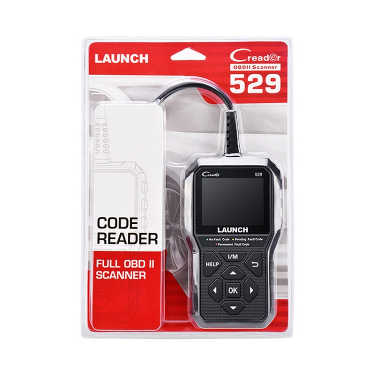Launch Creader CR529 OBD2 Car Engine Fault Tester Code Scanner