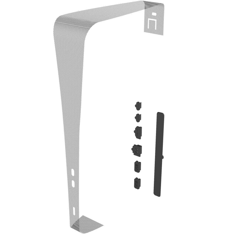 For Sony PS5 Slim IPEGA PG-P5S012 Game Console Dust Plug Set, For Sony PS5 Slim