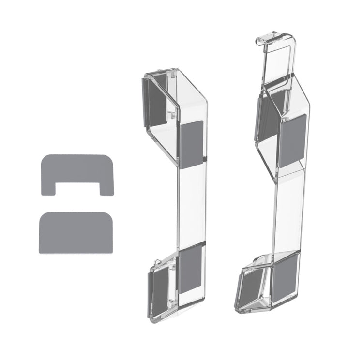 For Sony PS5 Slim DOBE TP5-3582 Game Console Horizontal Storage Holder, Black, Transparent