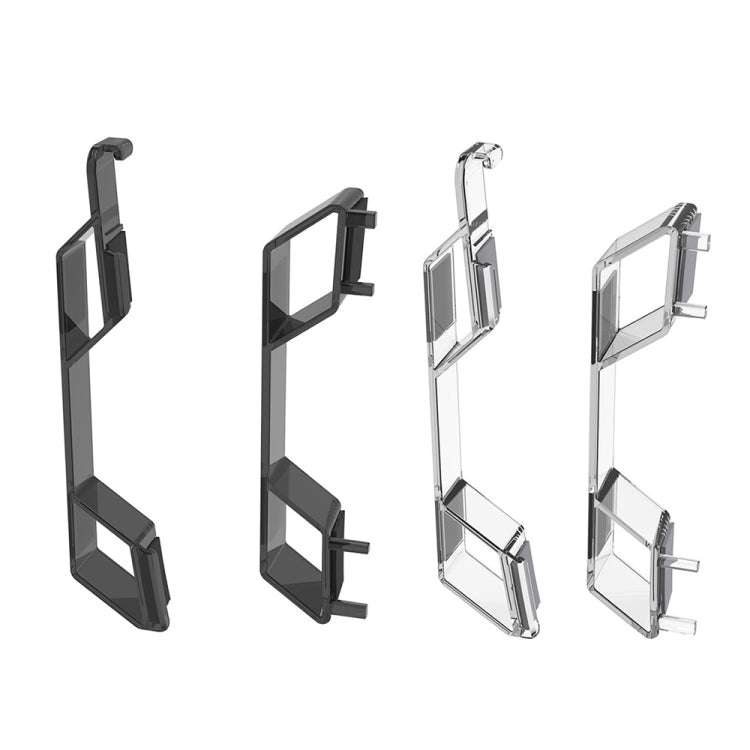 For Sony PS5 Slim DOBE TP5-3582 Game Console Horizontal Storage Holder, Black, Transparent