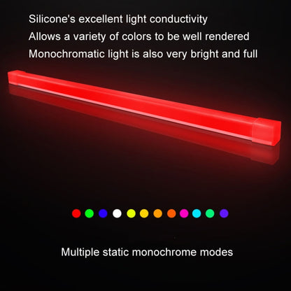 Panoramic Glow ARGB Light Bar Desktop Computer Case Interior Decorative Ambient Light, F300 Square