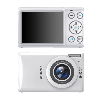 2.8-Inch Display Digital Camera 64MP 4K HD Camcorder With 18x Digital Zoom, White, Pink, Black