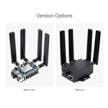 Waveshare SIM8262E-M2 5G HAT For Raspberry Pi, Quad Antennas 5G NSA, 5G/4G/3G Compatible