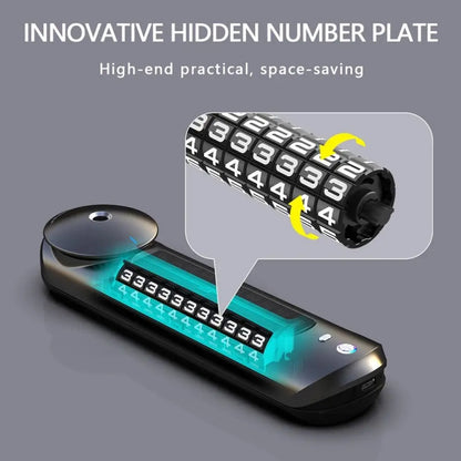 Solar Car Smart Spray Aromatherapy Machine Parking Sign