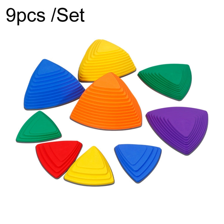 Colorful Wrapped Children Sensory Training Toys Kindergarten Early Learning Balance Pedal Playset, 9pcs /Set, 11pcs /Set