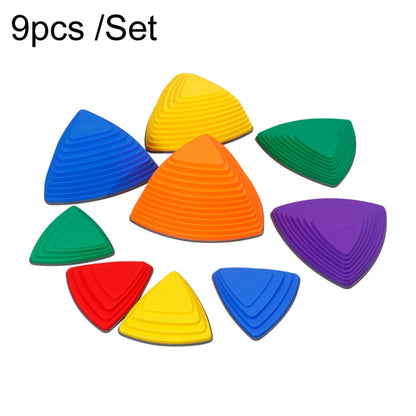 Colorful Wrapped Children Sensory Training Toys Kindergarten Early Learning Balance Pedal Playset, 9pcs /Set, 11pcs /Set