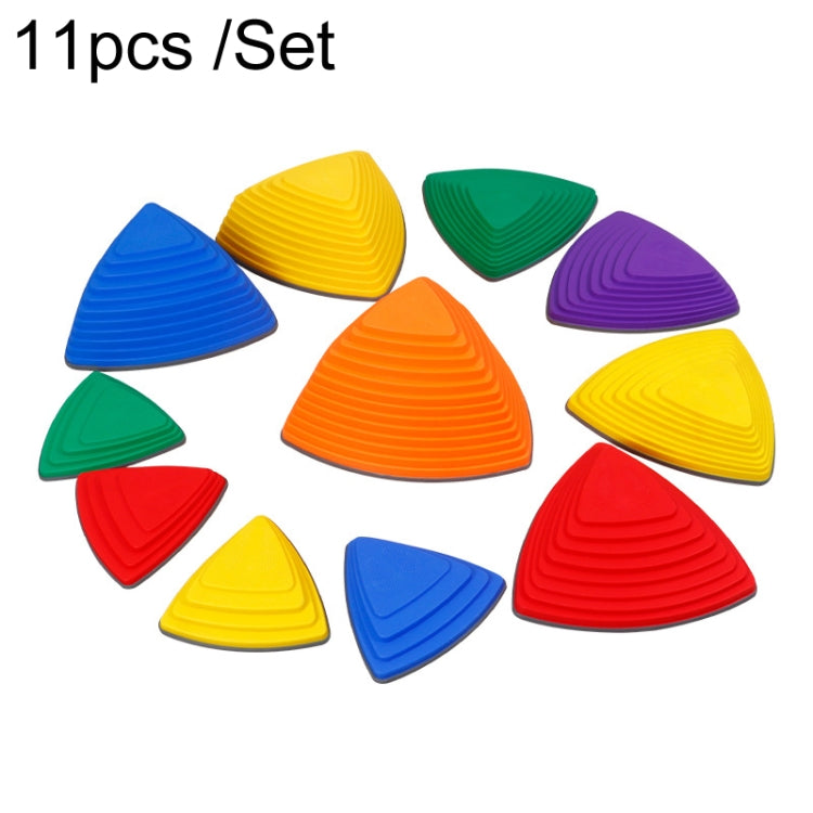 Colorful Wrapped Children Sensory Training Toys Kindergarten Early Learning Balance Pedal Playset, 9pcs /Set, 11pcs /Set