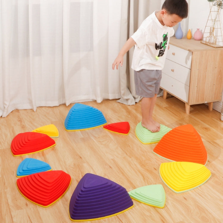 Colorful Wrapped Children Sensory Training Toys Kindergarten Early Learning Balance Pedal Playset, 9pcs /Set, 11pcs /Set