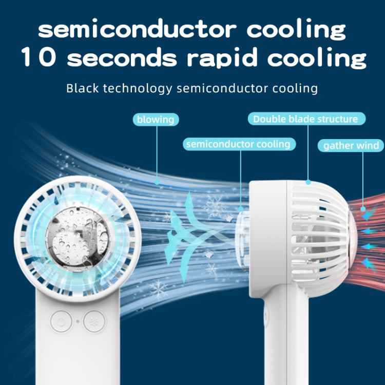 Outdoor Handheld Ice Air Conditioning Fan Astronaut Night Light Semiconductor Cooling Fan