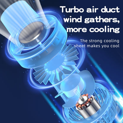 Outdoor Handheld Ice Air Conditioning Fan Astronaut Night Light Semiconductor Cooling Fan