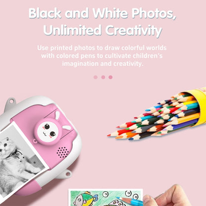 A19B 2.0-Inch 720P HD Reversible Camera Cartoon Children Mini Digital Printing Camera
