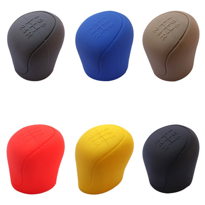 Automotive Silicone Manual Automatic Shift Lever Protective Cover, Gear Shift Black, Gear Shift Gray, Gear Shift Red, Gear Shift Blue, Gear Shift Beige, Gear Shift Yellow, Handbrake Black, Handbrake Gray, Handbrake Red, Handbrake Blue, Handbrake Beige