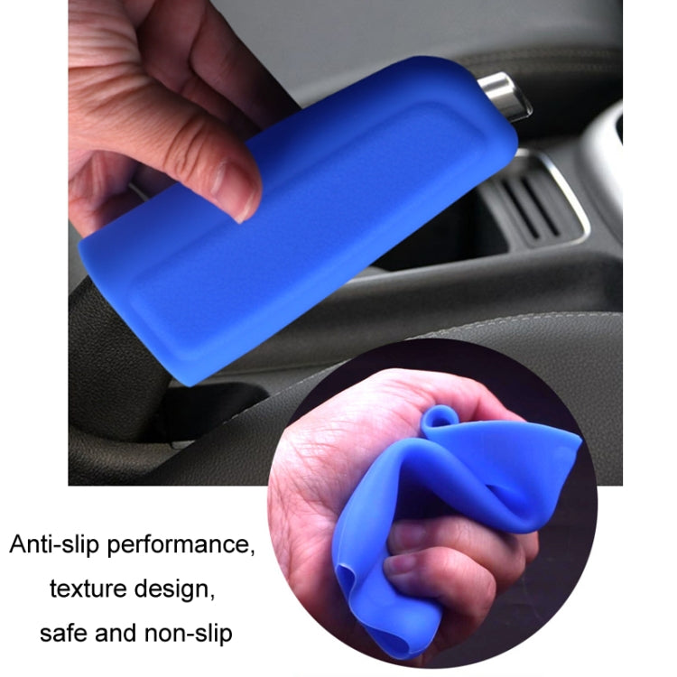 Automotive Silicone Manual Automatic Shift Lever Protective Cover, Gear Shift Black, Gear Shift Gray, Gear Shift Red, Gear Shift Blue, Gear Shift Beige, Gear Shift Yellow, Handbrake Black, Handbrake Gray, Handbrake Red, Handbrake Blue, Handbrake Beige