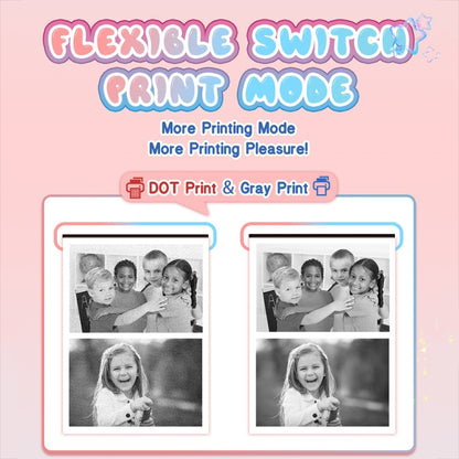 M8 2.4-Inch 1080P HD 2400W Pixel Dual-Camera Children Thermal Printing Camera, Pink, Blue, Purple, Pink+32GB, Blue+32GB, Purple+32GB