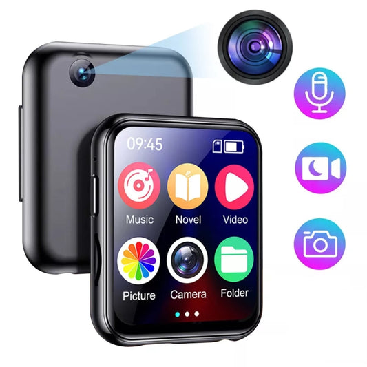 A30  MP3 Player With FHD 720P Digital Camera Bluetooth 5.4 Lossless Sound Audio Player, Excluding Memory Card, 4GB, 8GB, 16GB, 32GB, 64GB