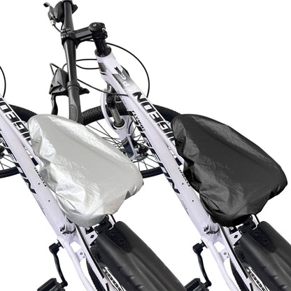 2pcs Bicycle Saddle Waterproof Dustproof Sun Protection Cover